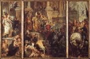 Peter Paul Rubens Saint Bavo About to Receive the Monastic Habit at Ghent painting